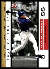 Alex Rodriguez 2002 Fleer Tradition Update #U389 Texas Rangers FREE SHIP