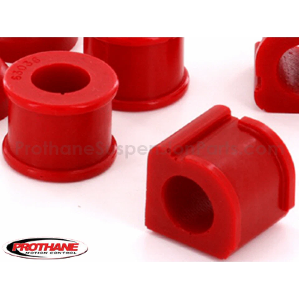 Bujes de barra estabilizadora de protano para Volkswagen Golf 1999-2006 delanteros - 19 mm - rojo Foto 2 de 4