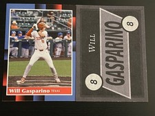 WILL GASPARINO Texas Longhorns Card