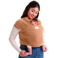 Cinnamon Stretchy Baby Carrier Sling, Wrap, Newborn, Toddler, 7-35 lbs, Light