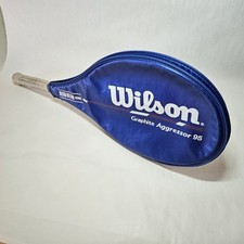Wilson Pro Graphite Agressor 95 Super High Beam Series Tennis Racket With Case