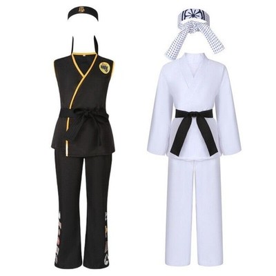 Cosplay The Karate Kid Cobra Kai Taekwondo Kung Fu Uniform Erwachsene Kinder Kostüme