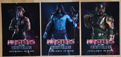 Masters of the Universe - He-Man | 3 x UCI | Sammelkarten - Trading Cards | RARE
