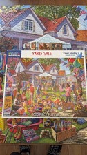 White Mountain Yard Sale 1000 Piece Jigsaw Puzzle by Steve Crisp