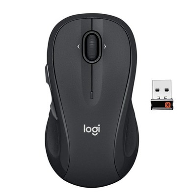 New LOGITECH M510 COMFORT PLUS WIRELESS MOUSE 910-006030, NEW IN BOX