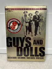 GUYS AND DOLLS DVD Deluxe Edition 2006 W/Book NEW SEALED Brando