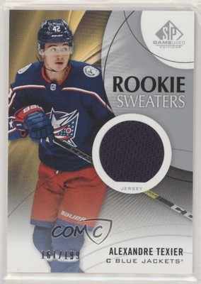 2019 SP Game Used Edition Rookie Sweaters 161/199 Alexandre Texier #RS-AT RC um0