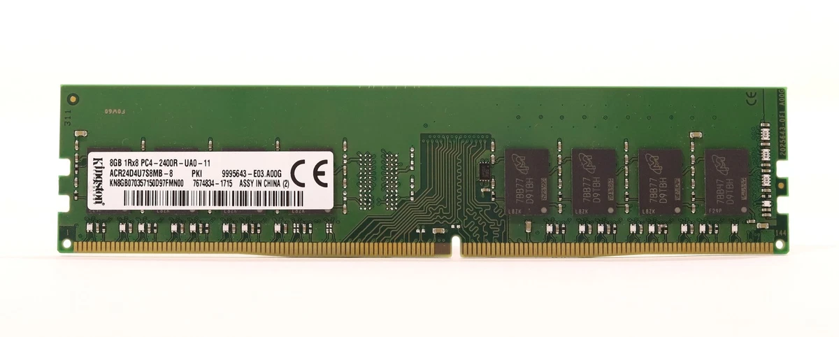 Kingston PC4-19200 (DDR4-2400) Bus Speed Computer RAM 8 GB Total