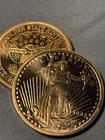 Two 1 OZ .999 Fine Copper Commemorating 1933 Walking Liberty. Mint Cond