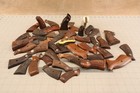Large Lot of Smith and Wesson Factory Take Off Wooden J, K & L Frame Grips — photo 1
