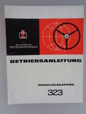 Betriebsanleitung für McCormick Dieselschlepper 323 (8845)