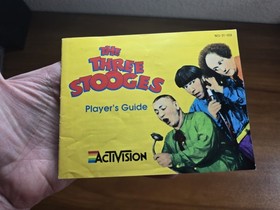 The Three Stooges (Nintendo 1989 NES) Cartridge Game & Manual  Tested NICE