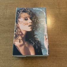Mariah Carey: Vision Of Love Cassette Tape Single, 1990, Columbia HTF RARE