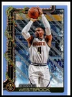 2025 Topps Holiday Basketball Light Blue and White Glitter Holiday Russell Westbrook #H81