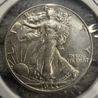 AU 1945 (P) Walking Liberty Half Dollar Almost Unc 90% Silver (1pc)