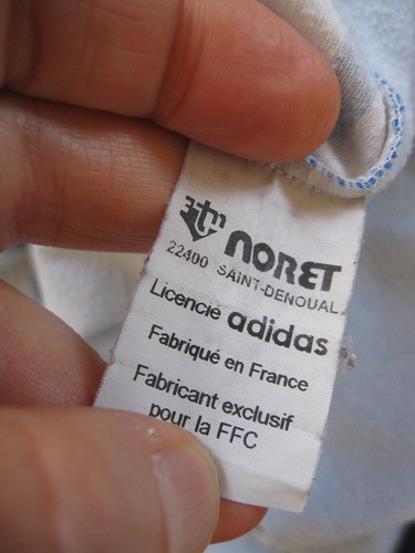 Maillot cycliste Equipe de France Noret licence Adidas Vintage FFC - 6 / XXL - Picture 4 of 5