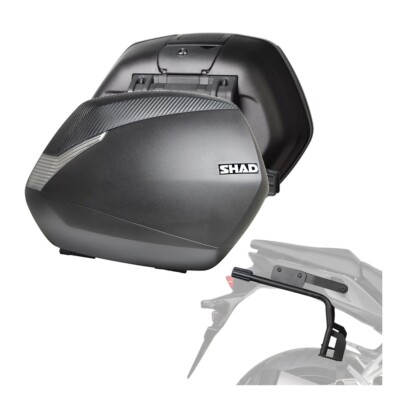 Shad Side Cases Kit SH36 + Frames For Triumph 800 Tiger XRT 2015