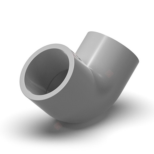 PVC Rohr Fitting 16mm - 200mm Verbinder Winkel 90° Kniestück Klebemuffe Fitting - Picture 3 of 7