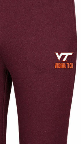 Pantalones de Sudadera bordados de lana libro de jugadas Virginia Tech Hokies para hombre - Imagen 3 de 4