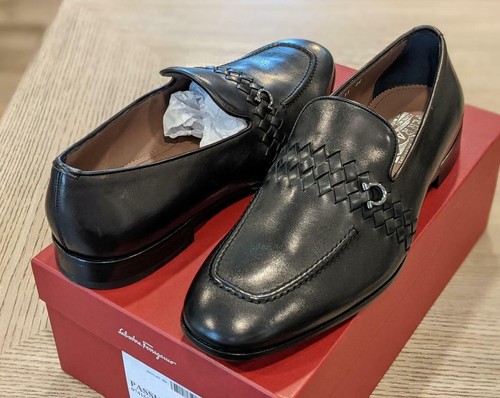 black loafers mens sale
