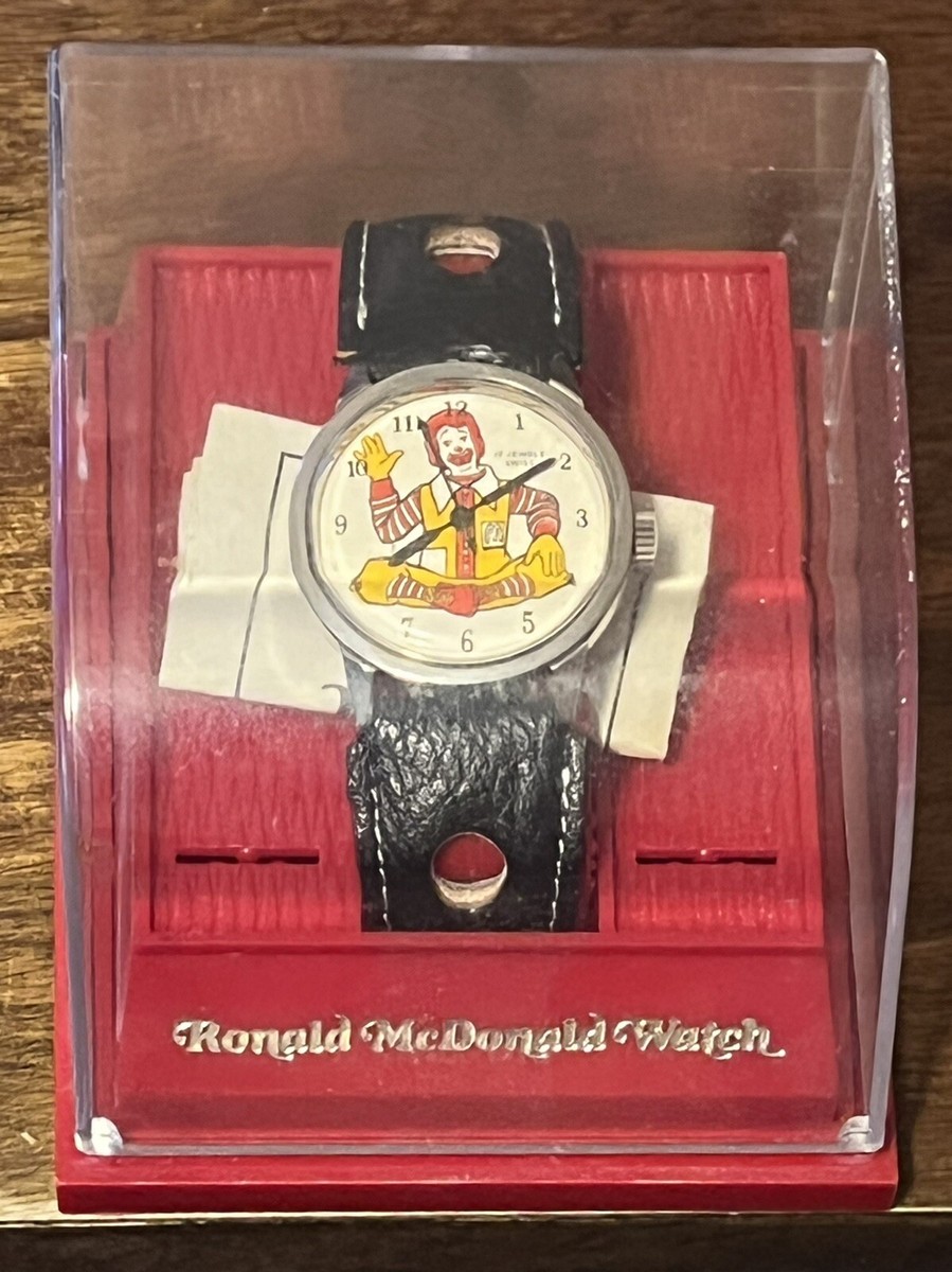 McDonald's 時計 Ronald McDonald Watch Swiss 17 Jewels #1318 Vintage