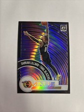 2020-21 Panini Donruss Optic - T-Minus 3, 2, 1 Purple Prizm #14 Damian Lillard