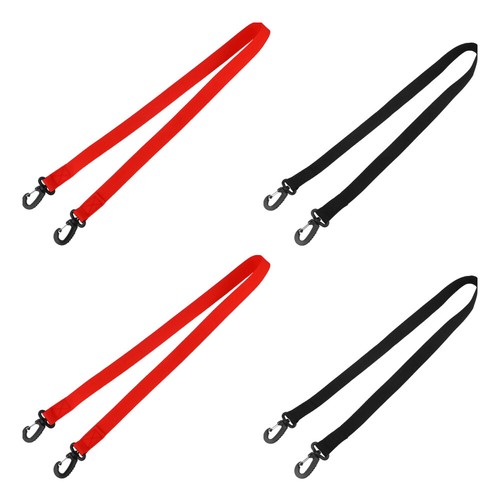 2 Sangles De Transport Pour Skis Et Chaussures De Ski – 52,5x2,5 Cm Avec Patins Antidérapants Et Boucles Doubles – Accessoire Hiver Pratique Et Léger