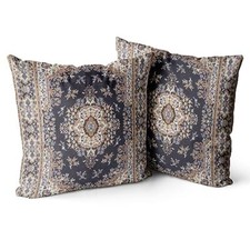 Boho Throw Pillow Covers 16x16 inch Set of 2 16" x 16" Pack of 2 Boho-11