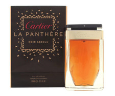 Cartier La Panthere Noir Absolu For Women 75ML Eau De Parfum Spray NEW & SEALED