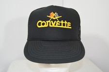 VTG NWOT Chevrolet Chevy Corvette Racing Flags Driving Snapback Hat Cap ABC
