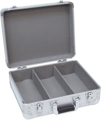 ROADINGER CD-Case ALU Digital-Booking abgerundet sil