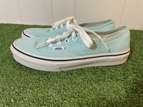 light blue low top vans