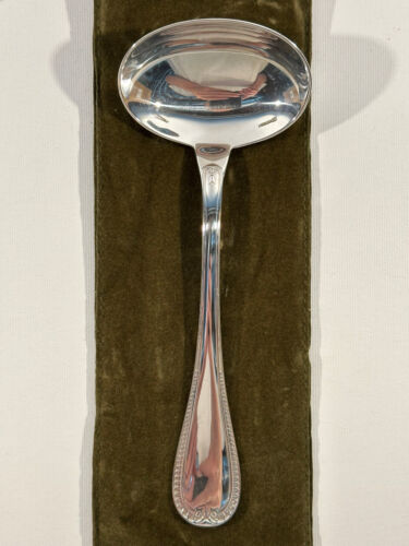 Christofle Malmaison Sterling Gravy Sauce Ladle