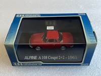 Alpine A108 Coupe 2+2 1961 Rot Sportwagen 1:43 Universal Hobbies 5065U