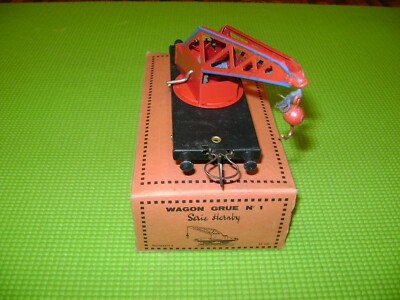 Wagon Grue Hornby N°1 échelle O – Rouge, Métal, époque II, Made In France