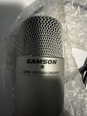 Samson C01U Condenser Mic USB No Stand No Mount Ring Mobile Recording