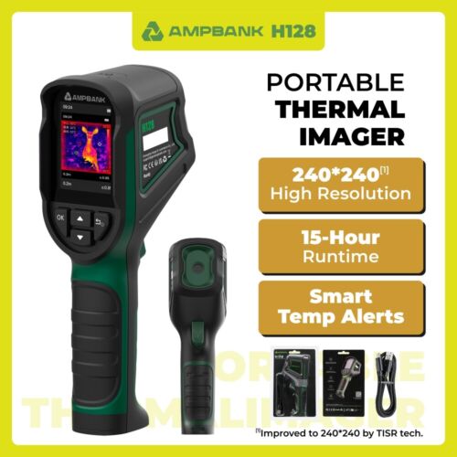 H128 Compact Thermal Imaging Camera, 128*128 IR Resolution/16384 Pixel