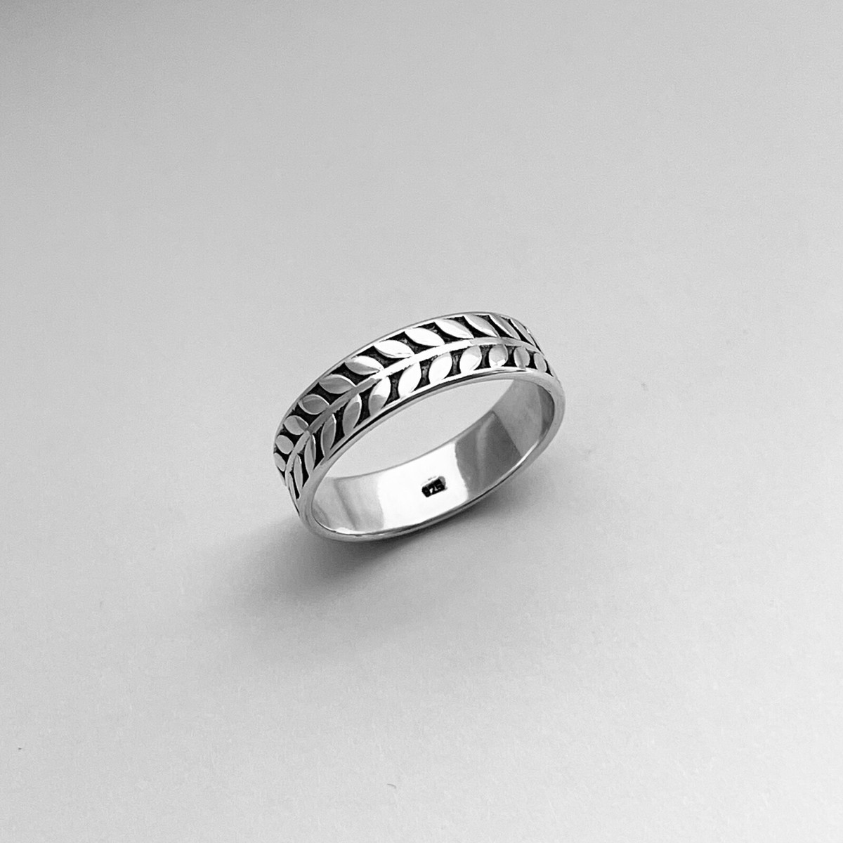 アクセサリー Tree Bench Ring / Silver Solid 925 Sterling Silver Tree Of Life Ring in 20 Sizes G-Z
