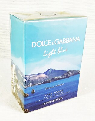    Dolce & Gabbana Light Blue Pour Homme Discover Vulcano EdT 125ml Neu OVP  