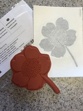 "BOUTIQUE BLOSSOM " Stampin'UP NEW Single Stamp unmounted FLOWER 3 3/4 x 3" NLA