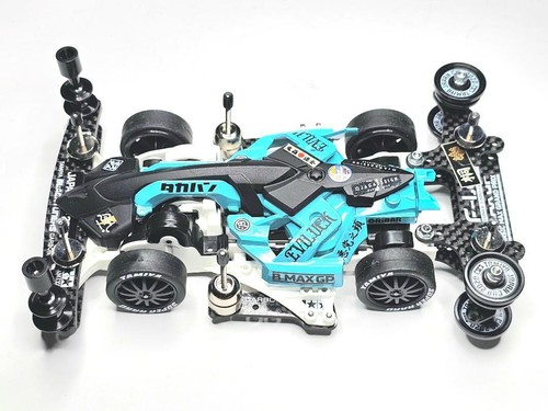 Tamiya Mini 4WD Fma Bmaxgp Teal Mach Frame Japan - Picture 3 of 7