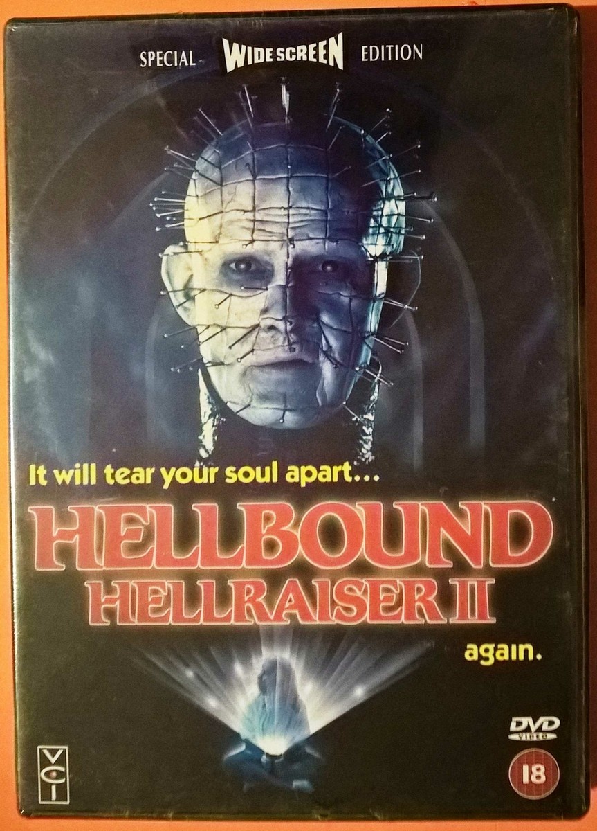 Hellbound: Hellraiser II 1988 DVD Region 2 Horror Special