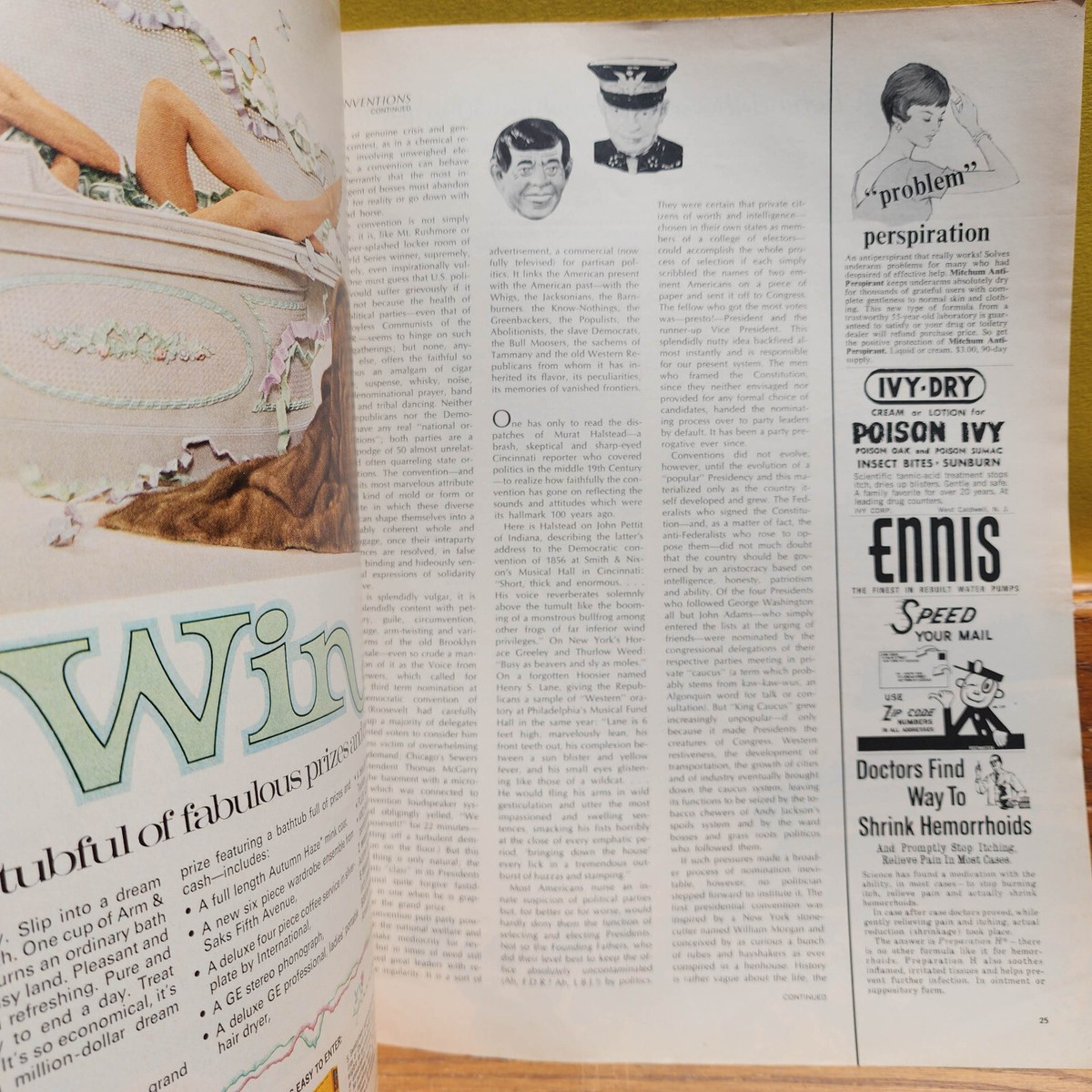 Life Magazine Special Issue The Presidency July 5 1968 NO LABEL