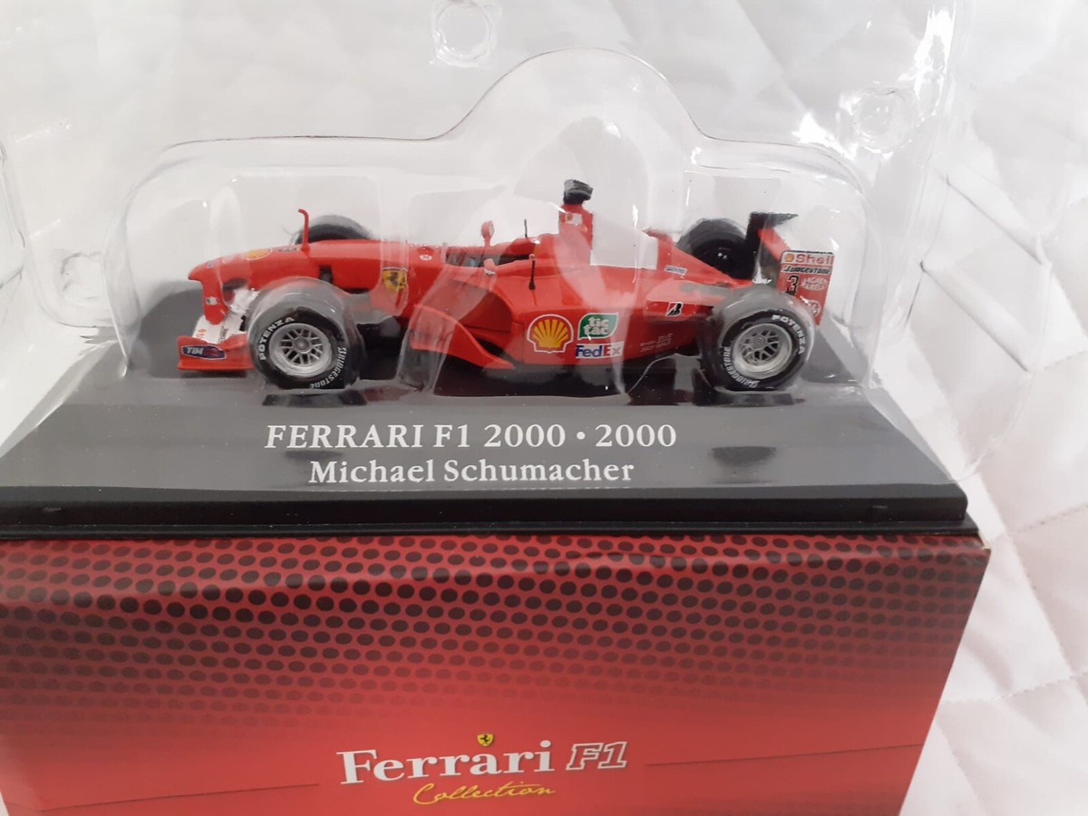 ミニカー Ferrari  F 1-2000 M.Schumacher MICHAEL SCHUMACHER COLLECTION 1:43 FERRARI F1 2000 WINNER