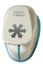 Recollections Paper Punch Craft Snowflake Winter Christmas Holiday 5/8"