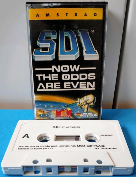 SDI ( NOW THE ODDS ARE EVEN) AMSTRAD CPC