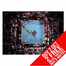 MUHAMMAD ALI BB2 VS GEORGE FOREMAN POSTER PRINT A4 A3 SIZE BUY 2 GET ANY 2 FREE