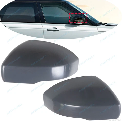 L&R Side Rearview Mirror Cover Cap For Range Rover 13-19 Range Rover Sport 14-19