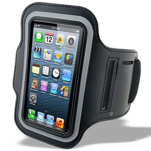 Gym Running Jogging Arm Band Sports Armband Case Holder Strap For