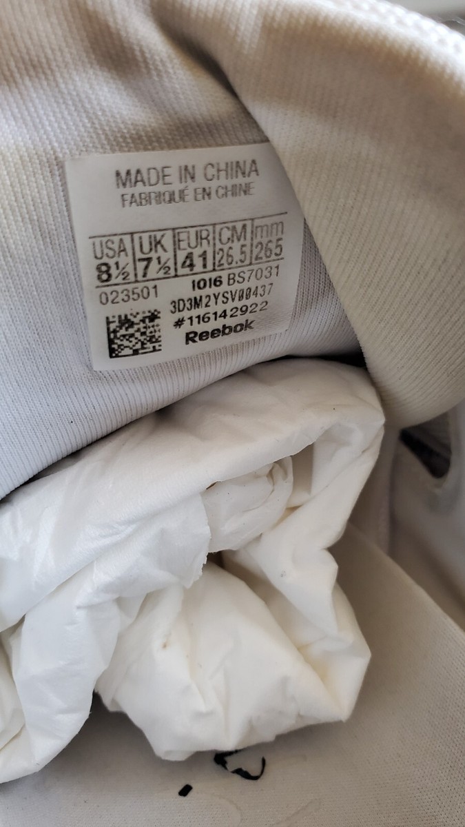 USED Reebok Vetements x InstaPump Fury Graffiti Doodle White rare